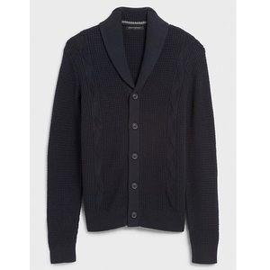 Banana Republic Cardigan Sweater Navy Large